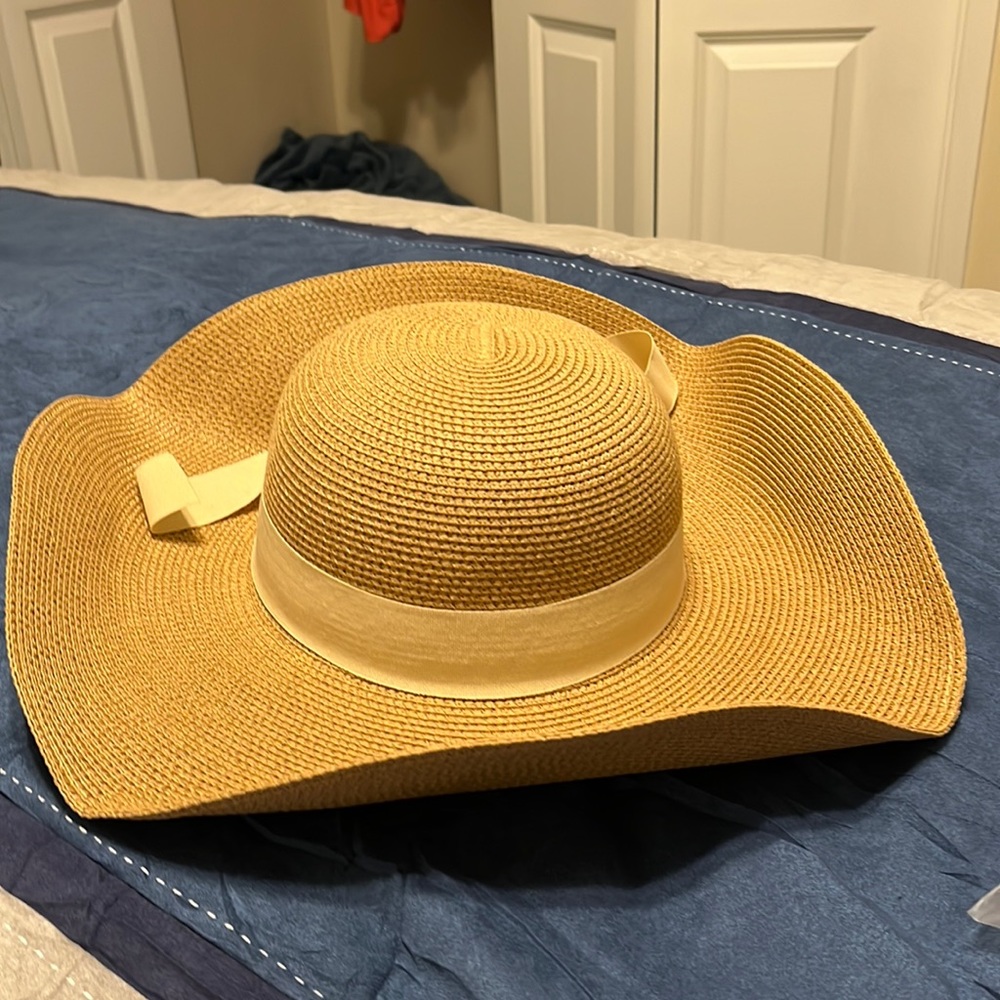 FURTALK Womens Beach Sun Straw Hat UV UPF50 Travel Foldable Brim Summer UV Hat